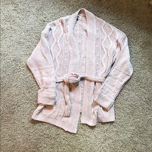 NWOT Universal Thread wrap cardigan with belt